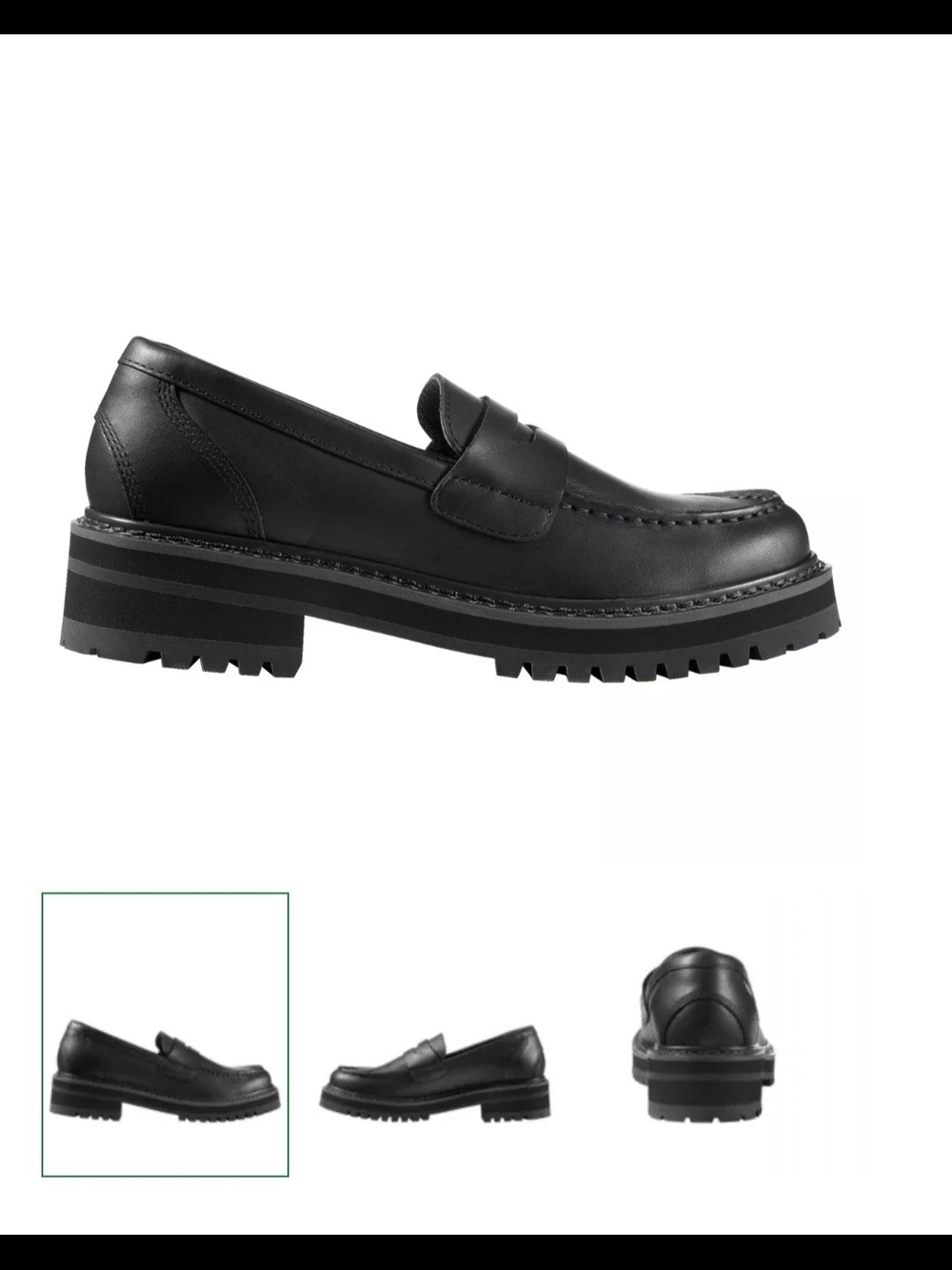 L.L.Bean Women's Black Camden Hill Penny Loafers - NWOT, sz. 7.5M